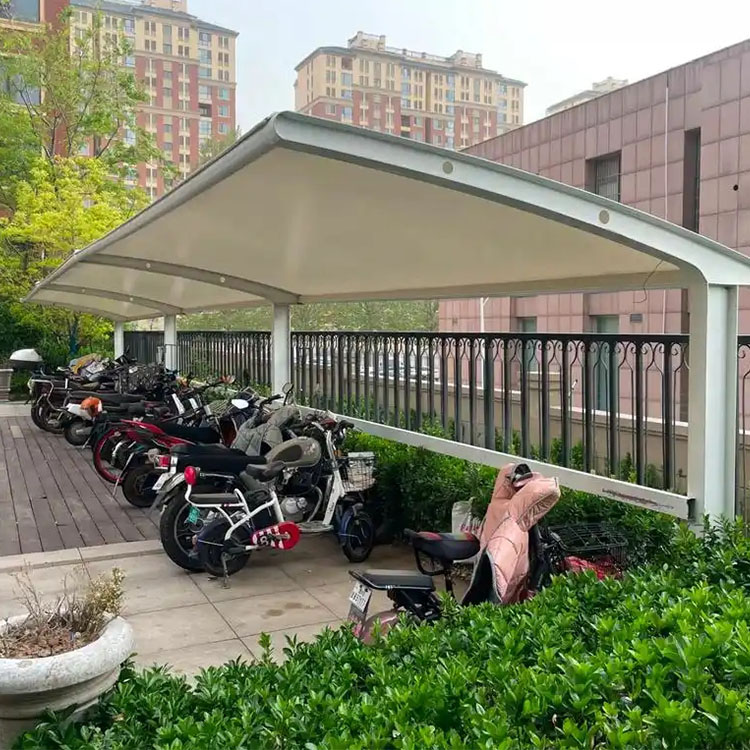 武乡县膜结构电动车棚